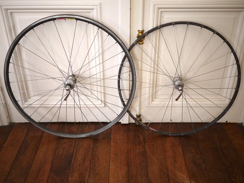 Paire roues vélo - paire, plongeant