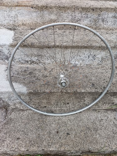 Roue avant mavic argent - avant,